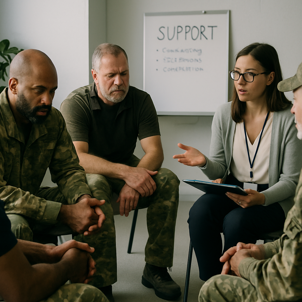 Supporto psicologico per veterani